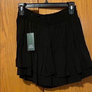 Wild Fable Black Layered Skirt